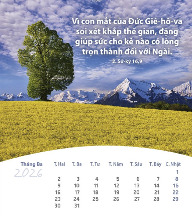 Postikorttikalenteri, Elämää sinulle 2026 - Vietnam - Image 2