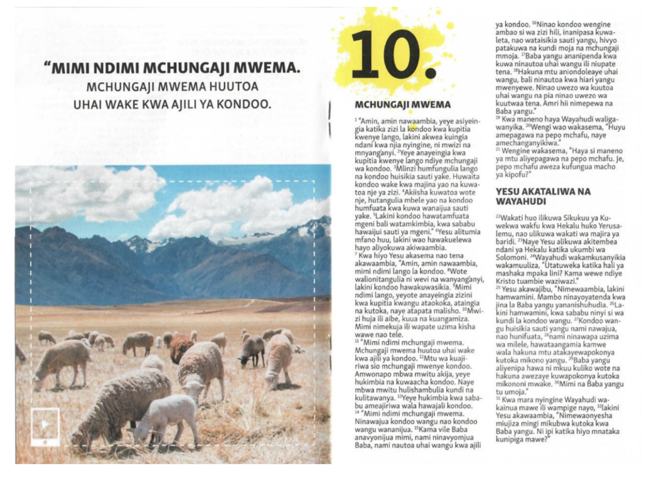 Johanneksen evankeliumi - Swahili - Image 2