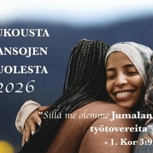 Rukousopas kansojen puolesta 2026