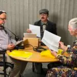 Odotettu hetki äänitysstudiossa